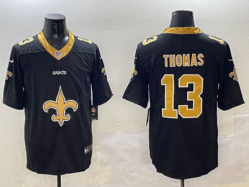 Men New Orleans Saints #13 Thomas Black Brigade standard 2025 Nike Limited NFL Jersey style 5->ncaa teams->NCAA Jersey